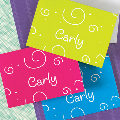 Swizzle Folded Note Card Set